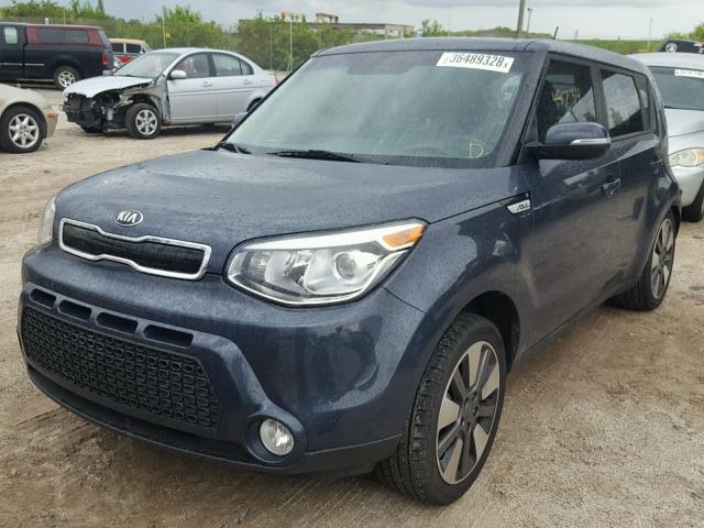 KNDJX3A50E7034983 - 2014 KIA SOUL ! BLUE photo 2