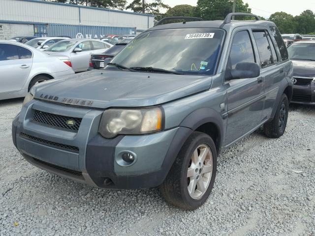 SALNE22294A415893 - 2004 LAND ROVER FREELANDER GREEN photo 2