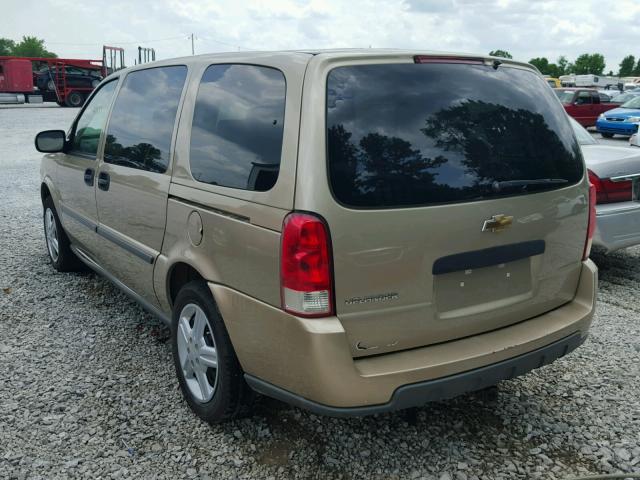 1GNDV03L15D248239 - 2005 CHEVROLET UPLANDER TAN photo 3