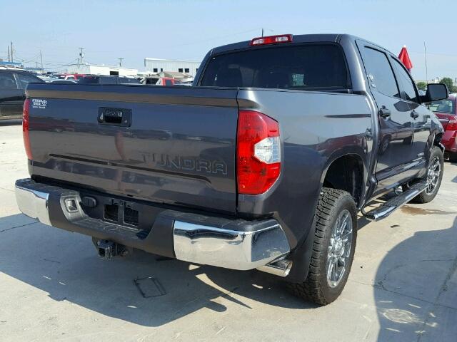 5TFEW5F19GX199410 - 2016 TOYOTA TUNDRA CRE GRAY photo 4