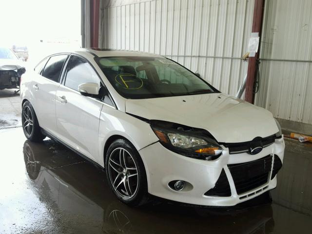 1FADP3J27EL310947 - 2014 FORD FOCUS TITA WHITE photo 1