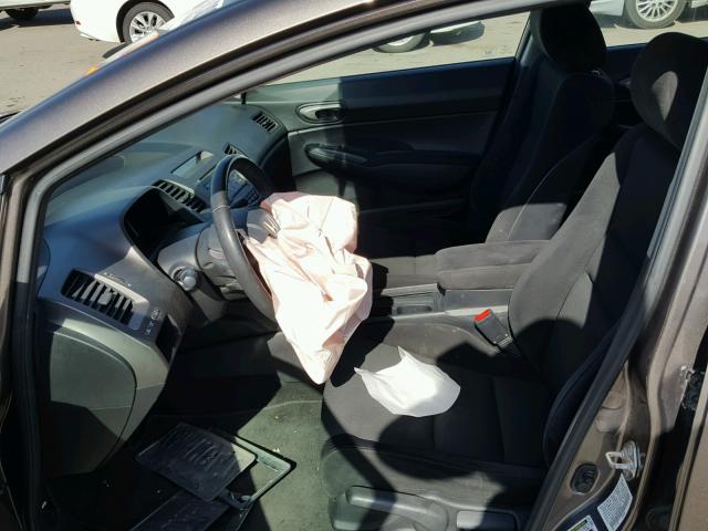 19XFA1F60AE033307 - 2010 HONDA CIVIC Մոխրագույն լուսանկար 5