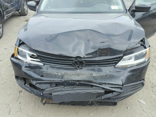 3VW1K7AJ2CM353420 - 2012 VOLKSWAGEN JETTA BASE 黑色 照片 7