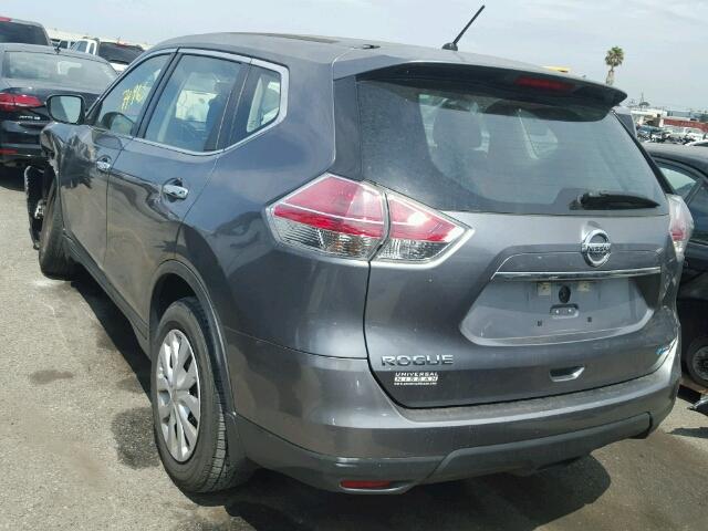 5N1AT2MT0EC860610 - 2014 NISSAN ROGUE GRAY photo 3