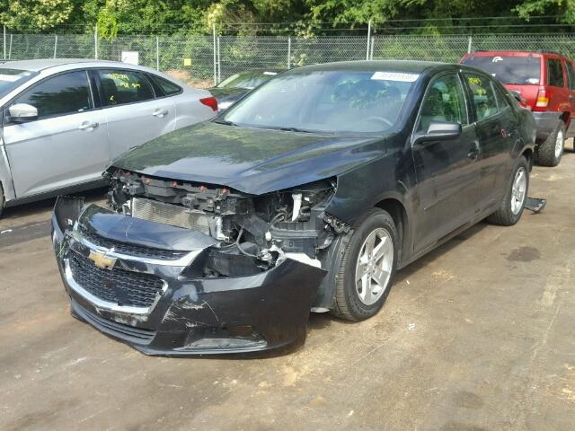 1G11B5SL7EF105327 - 2014 CHEVROLET MALIBU LS BLACK photo 2