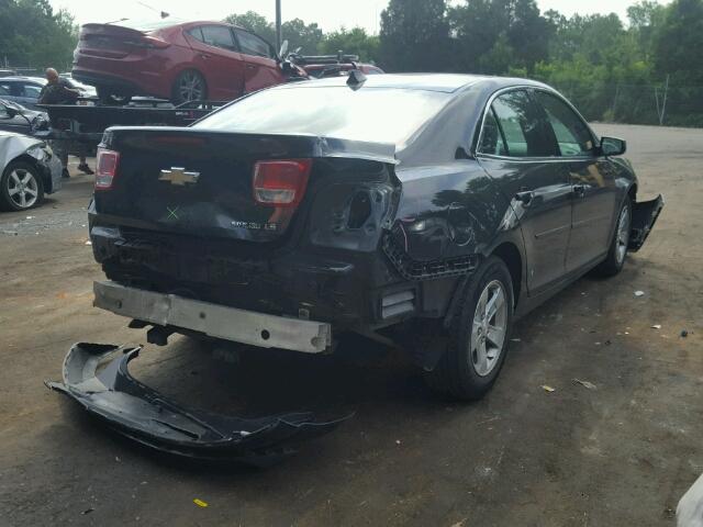 1G11B5SL7EF105327 - 2014 CHEVROLET MALIBU LS BLACK photo 4