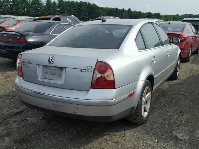 WVWTH63B34P140756 - 2004 VOLKSWAGEN PASSAT GLX 银色 照片 4