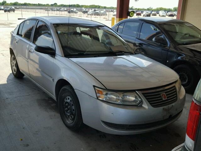 1G8AJ55S17Z175546 - 2007 SATURN ION SILVER photo 1