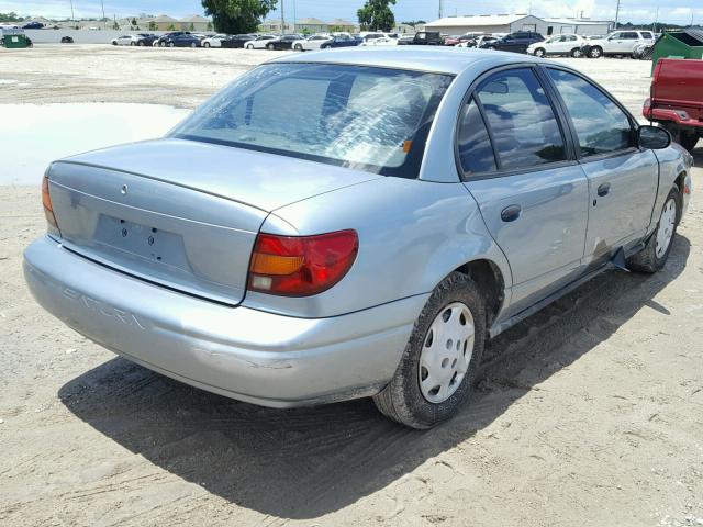 1G8ZH52852Z244803 - 2002 SATURN SL1 BLUE photo 4