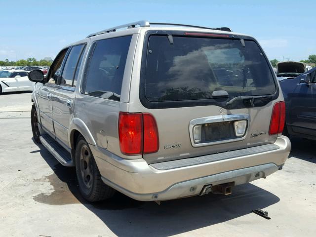5LMEU27R62LJ04089 - 2002 LINCOLN NAVIGATOR BEIGE photo 3