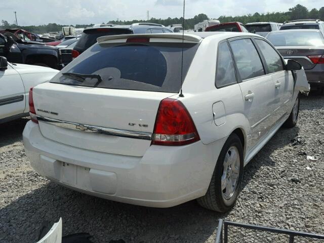 1G1ZU64875F248824 - 2005 CHEVROLET MALIBU MAX WHITE photo 4