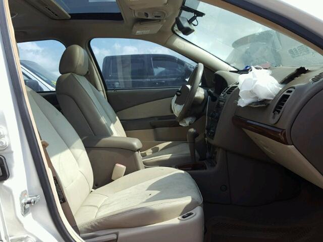 1G1ZU64875F248824 - 2005 CHEVROLET MALIBU MAX თეთრი ფოტო 5