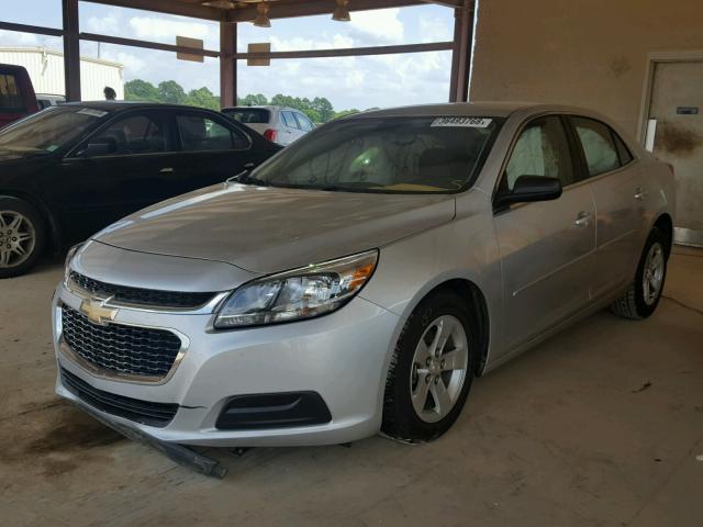1G11B5SLXFU121227 - 2015 CHEVROLET MALIBU LS ნაცრისფერი ფოტო 2