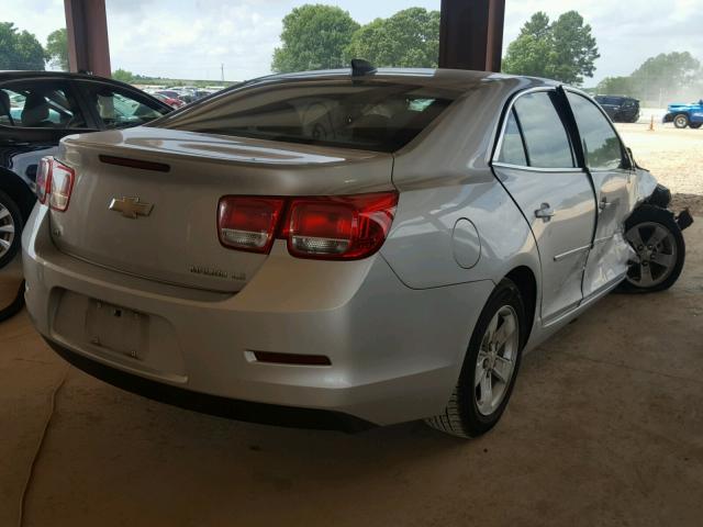 1G11B5SLXFU121227 - 2015 CHEVROLET MALIBU LS ნაცრისფერი ფოტო 4