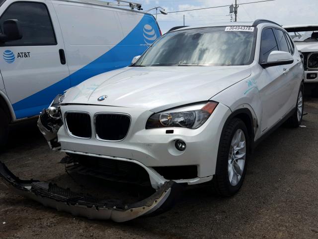 WBAVL1C53FVY33813 - 2015 BMW X1 XDRIVE2 WHITE photo 2