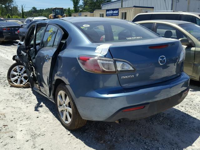 JM1BL1UF0B1406815 - 2011 MAZDA 3 I BLUE photo 3