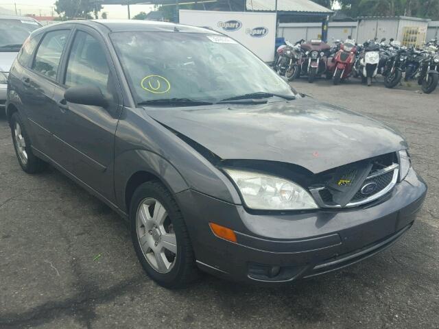 1FAFP37N37W319740 - 2007 FORD FOCUS ZX5 GRAY photo 1
