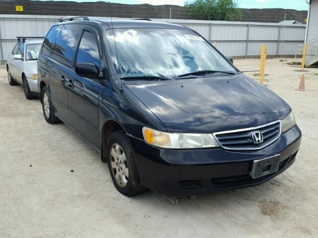 5FNRL18983B066258 - 2003 HONDA ODYSSEY EX BLUE photo 1