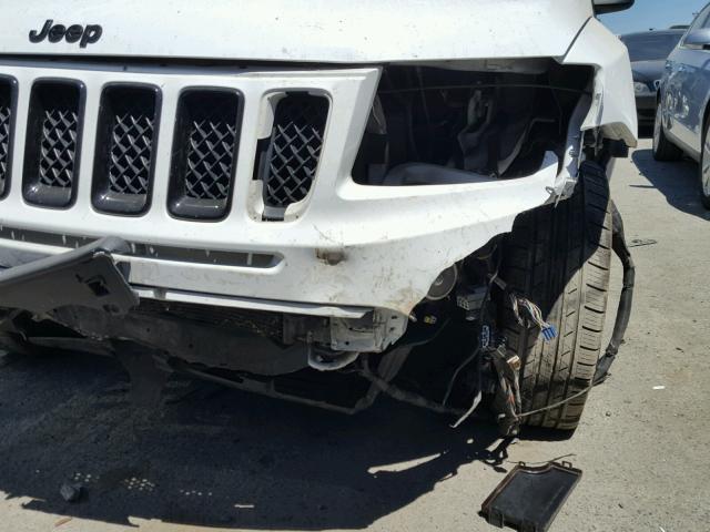 1C4NJCBAXED786044 - 2014 JEEP COMPASS SP WHITE photo 9