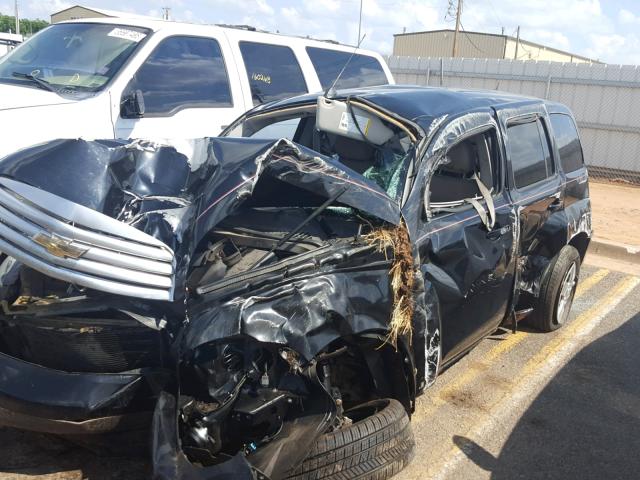 3GNDA13D38S613423 - 2008 CHEVROLET HHR LS შავი ფოტო 10