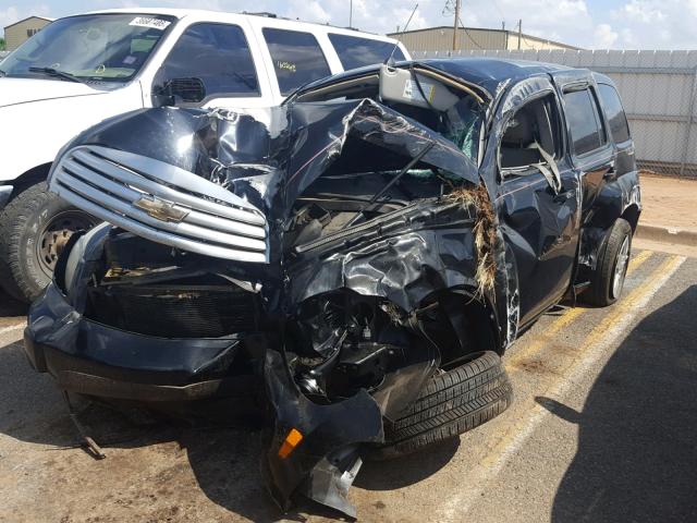 3GNDA13D38S613423 - 2008 CHEVROLET HHR LS შავი ფოტო 2