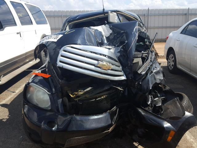 3GNDA13D38S613423 - 2008 CHEVROLET HHR LS შავი ფოტო 7