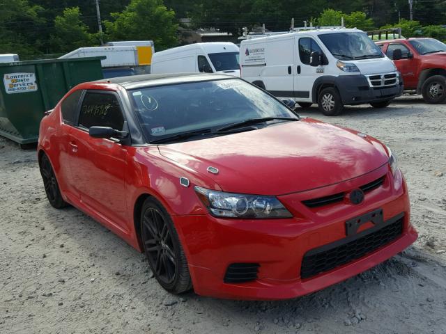 JTKJF5C7XD3050278 - 2013 TOYOTA SCION TC 红色 照片 1