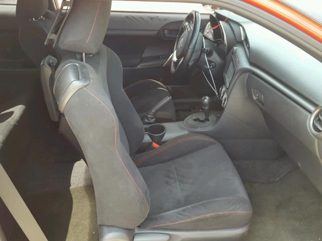 JTKJF5C7XD3050278 - 2013 TOYOTA SCION TC 红色 照片 5