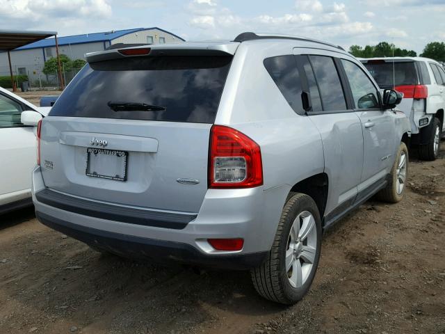 1J4NT1FB9BD246224 - 2011 JEEP COMPASS SP SILVER photo 4