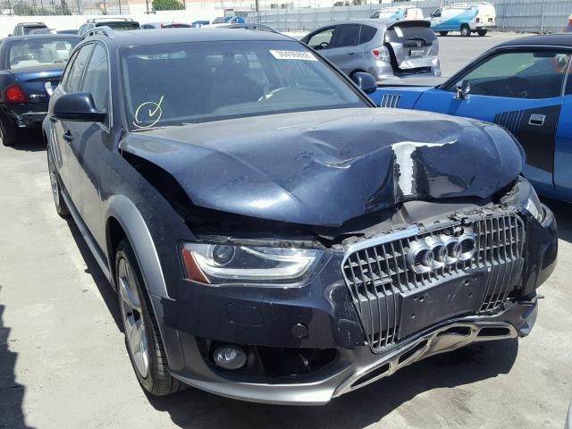 WA1UFAFL3EA124542 - 2014 AUDI A4 ALLROAD BLUE photo 1