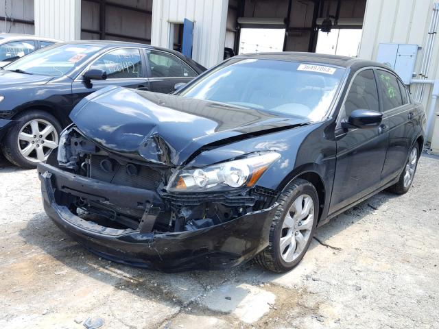 1HGCP2F8XAA085198 - 2010 HONDA ACCORD EXL BLACK photo 2