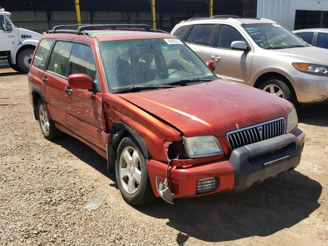 JF1SF65682G757641 - 2002 SUBARU FORESTER S Qırmızı foto 1