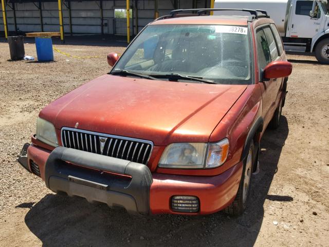 JF1SF65682G757641 - 2002 SUBARU FORESTER S Qırmızı foto 2