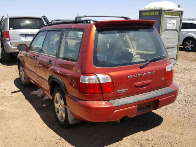 JF1SF65682G757641 - 2002 SUBARU FORESTER S Qırmızı foto 3