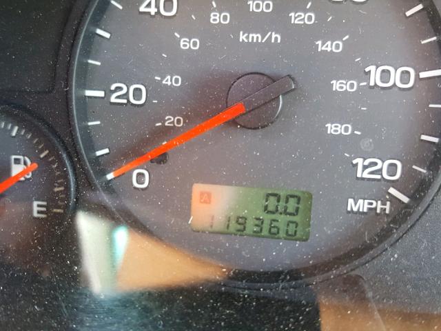 JF1SF65682G757641 - 2002 SUBARU FORESTER S Qırmızı foto 8