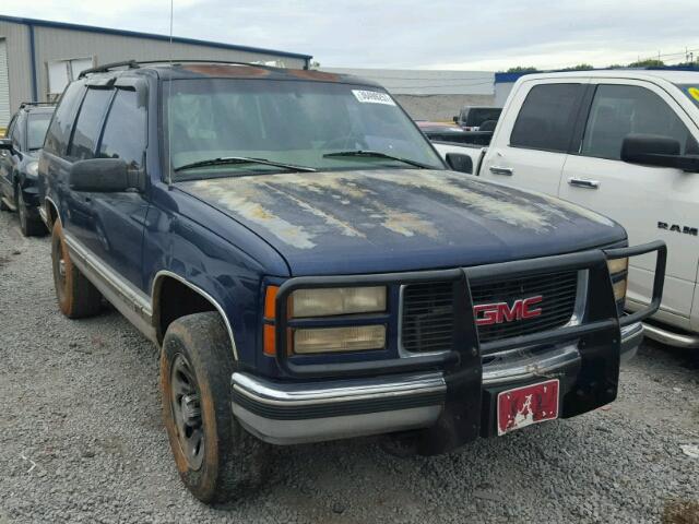 1GKEK13R9VJ757761 - 1997 GMC YUKON BLUE photo 1