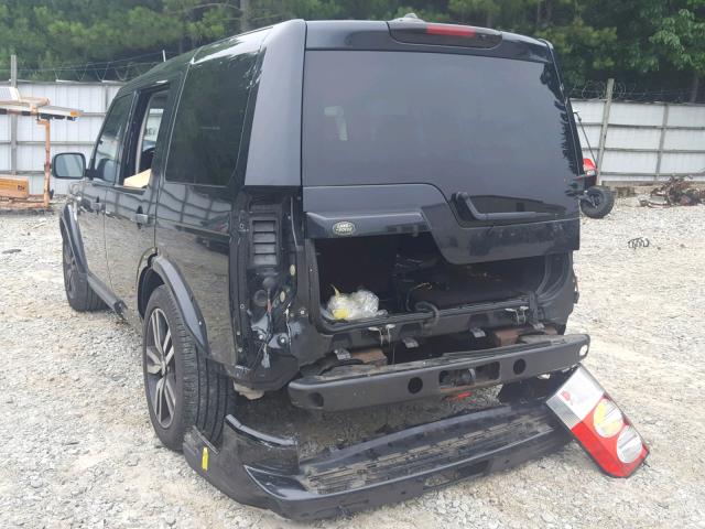 SALAK2D43CA611042 - 2012 LAND ROVER LR4 HSE LU BLACK photo 3