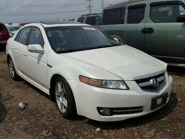 19UUA66207A040319 - 2007 ACURA TL WHITE photo 1