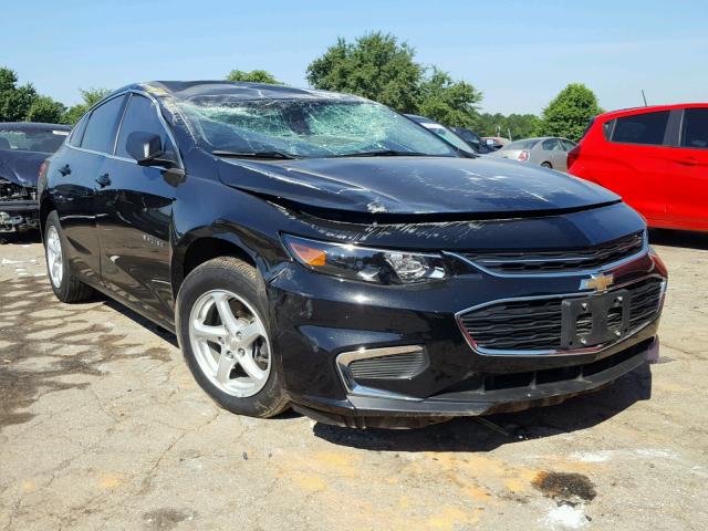 1G1ZB5ST6HF194069 - 2017 CHEVROLET MALIBU LS შავი ფოტო 1