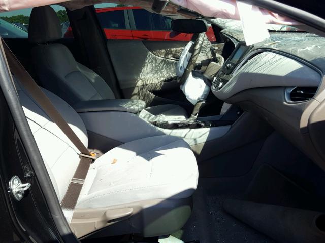 1G1ZB5ST6HF194069 - 2017 CHEVROLET MALIBU LS შავი ფოტო 5