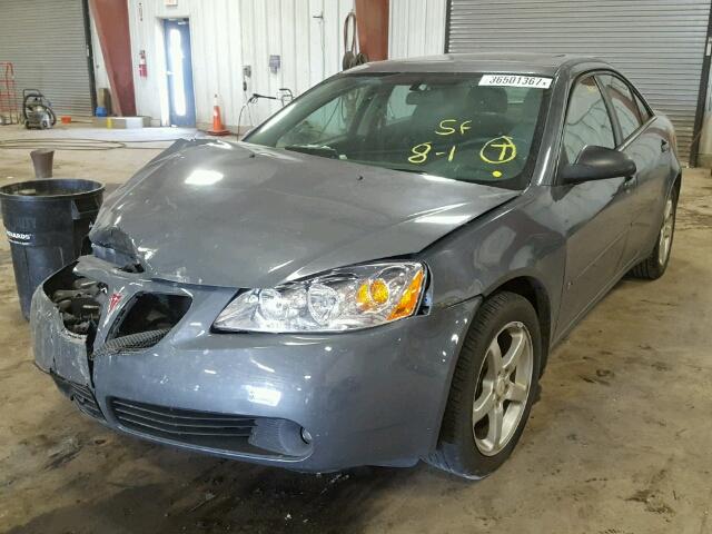 1G2ZG58N174261466 - 2007 PONTIAC G6 BASE GRAY photo 2