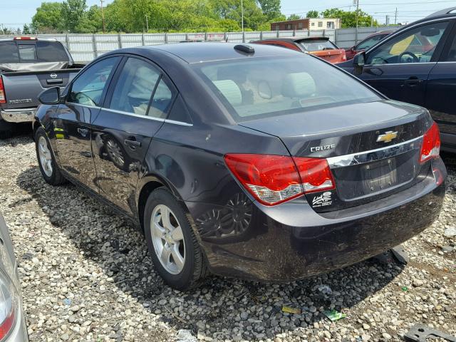 1G1PC5SB3F7299817 - 2015 CHEVROLET CRUZE LT GRAY photo 3