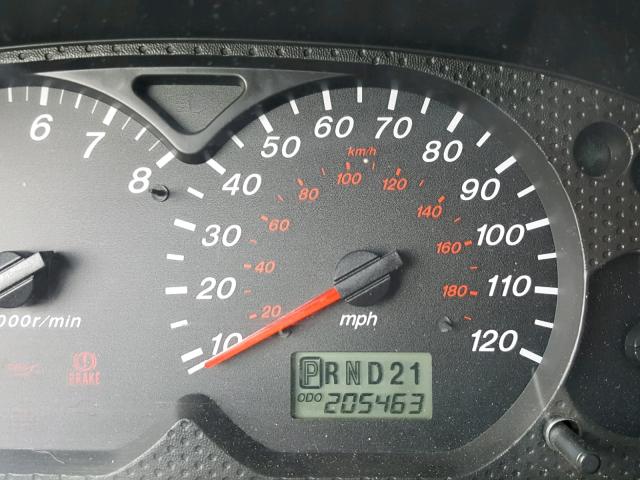 4F2CU08111KM27854 - 2001 MAZDA TRIBUTE LX GREEN photo 8