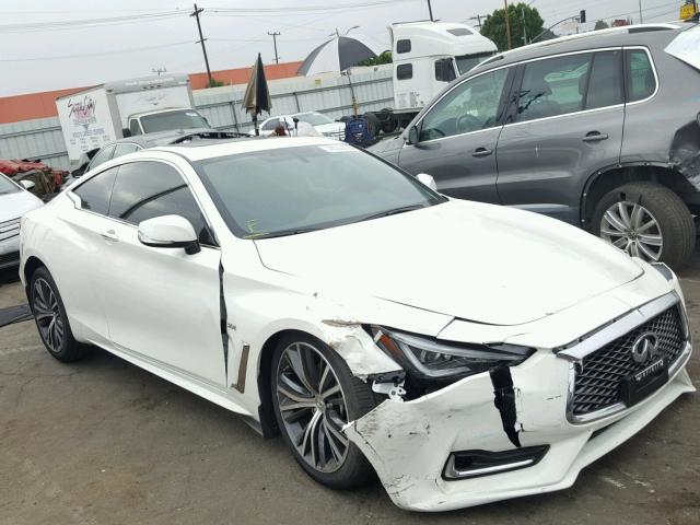 JN1EV7EK6JM341331 - 2018 INFINITI Q60 PREMIU WHITE photo 1