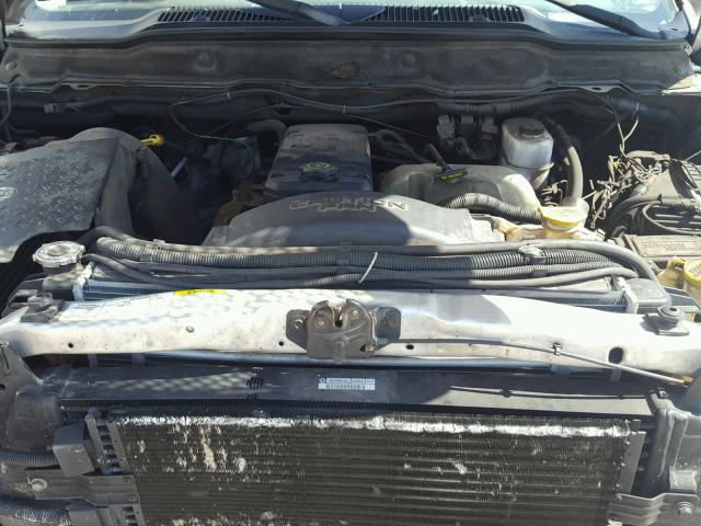 3D7KU28C64G138012 - 2004 DODGE RAM 2500 S SILVER photo 7