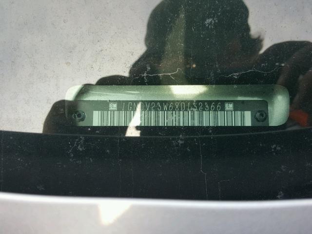 1GNDV23W68D132366 - 2008 CHEVROLET UPLANDER L 银色 照片 10