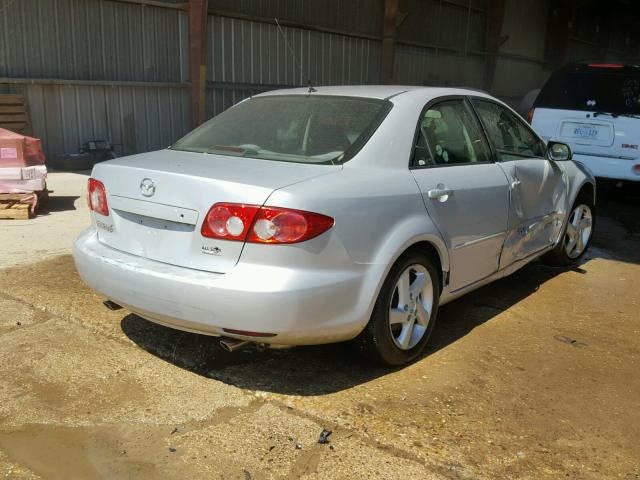 1YVFP80C345N29234 - 2004 MAZDA 6 I SILVER photo 4