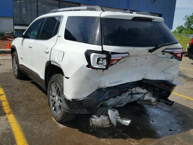 1GKKNMLSXHZ189072 - 2017 GMC ACADIA SLT 白色 照片 3