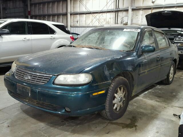 1G1NE52M6W6185108 - 1998 CHEVROLET MALIBU LS მწვანე ფოტო 2