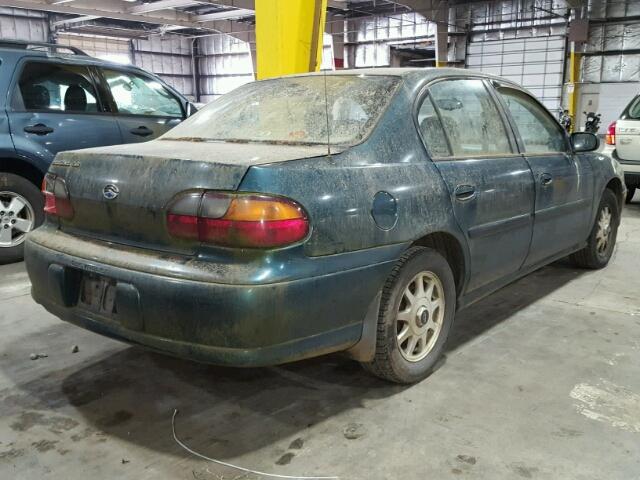 1G1NE52M6W6185108 - 1998 CHEVROLET MALIBU LS მწვანე ფოტო 4